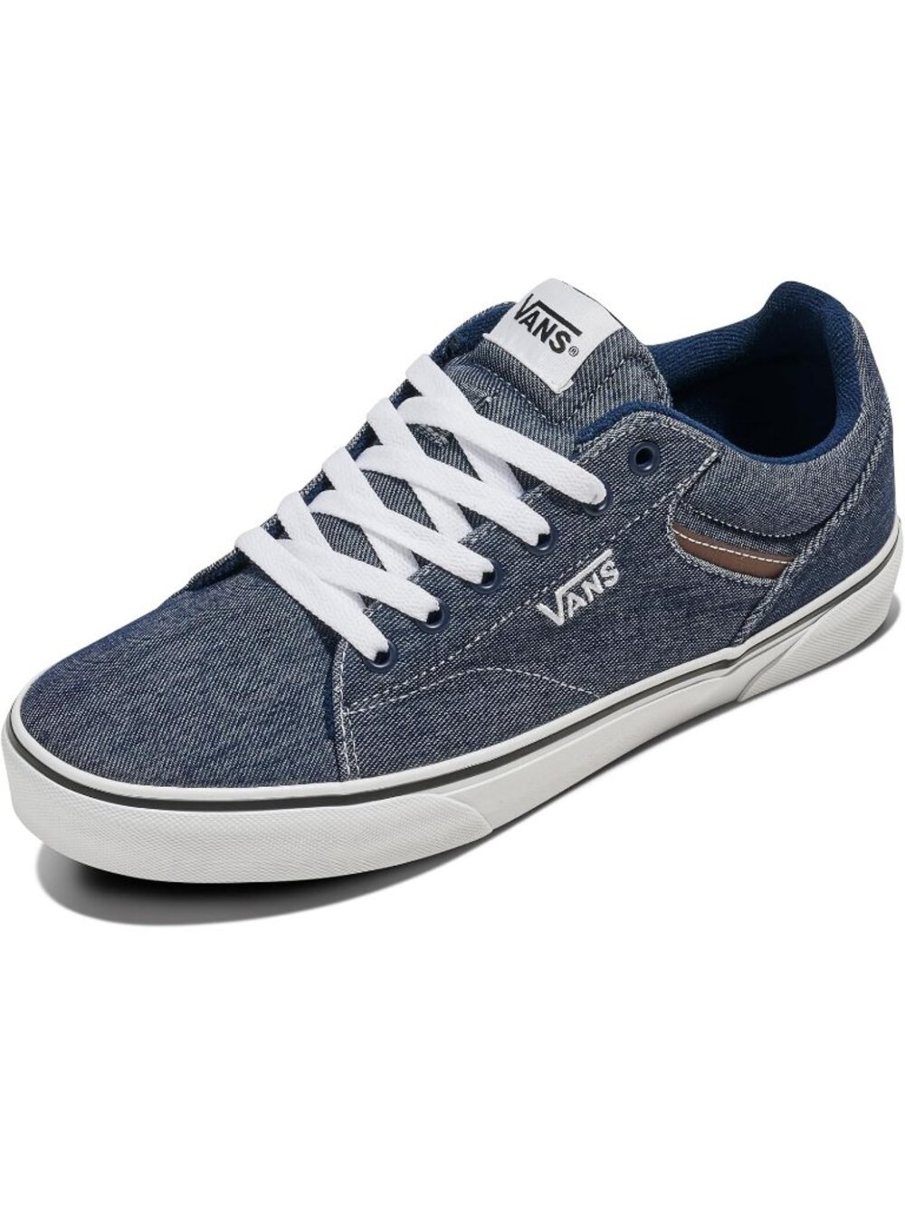 Men's Washed Blue Running Breathable No Heel Round Toe Charged Assert Sneaker